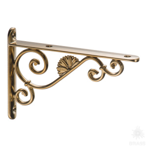BAROCCO-A ORO/ANT Полкодержатель (1 шт.), античное золото, 125 мм