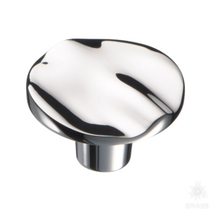 464025MP02 PLS Ручка кнопка, глянцевый хром