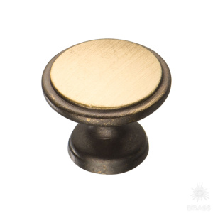 1324.0030.001 Ручка кнопка классика, античная бронза