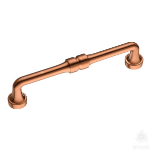 551-128-Copper Ручка скоба, медный 128 мм