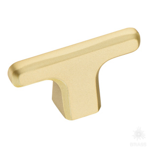 4107 001PC35 Ручка кнопка, матовое золото