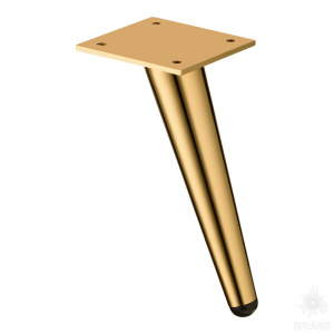 KAX-0451-0150-I01 Опора мебельная, глянцевое золото