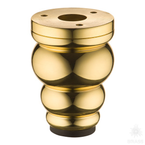 KAL-0005-0080-A09 Опора мебельная, глянцевое золото