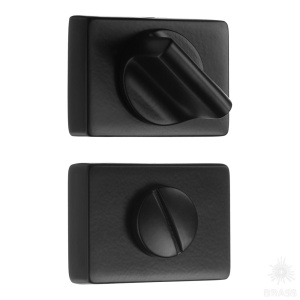 RO15W6 AL6 ROSET Накладка с поворотной кнопкой, чёрный