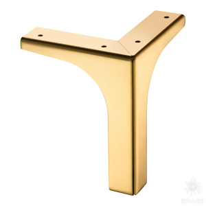 ESL 313-150 Gold Опора мебельная, глянцевое золото