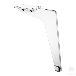 1330 0200 Chrome Опора мебельная Milano, глянцевый хром 200 мм