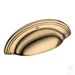 1177 064MP11 Ручка раковина, глянцевое золото 64 мм