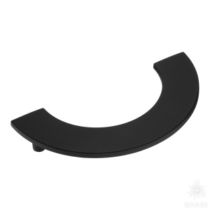 1196 128MP24 Ручка скоба, чёрный 128 мм