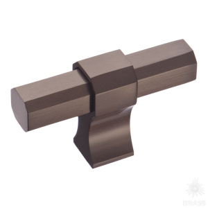 8720 0008 BBN-BBN Ручка кнопка, чёрный матовый никель