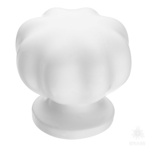 8640 D3W Дольче Ручка кнопка, белый