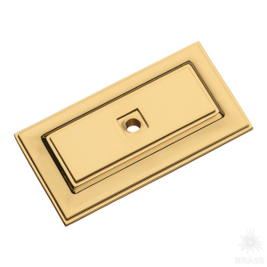 3041 0070 GL Подложка для мебельных ручек, глянцевое золото