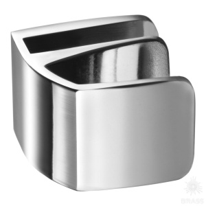 17.40.060-0 Ручка «SQUARE» для стеклянной двери, цвет глянцевый хром