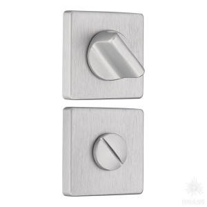 RO11W6 ELX10 ROSET Накладка с поворотной кнопкой, брашированный алюминий