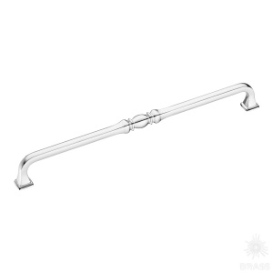 KALE-10-224 Ручка скоба, глянцевый хром 224 мм