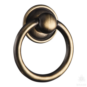 15.210.01.04 Ручка кольцо, старая бронза