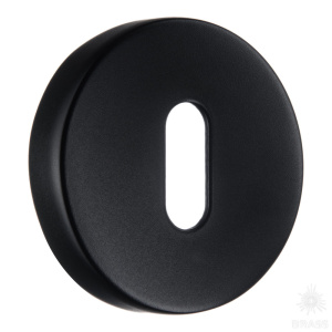 RO12N AL6 ROSET Накладка с овальным отверстием для ключа, чёрный