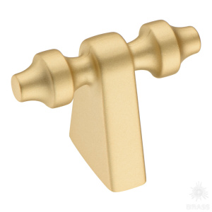 4121 016PC35 Ручка кнопка, матовое золото 16 мм