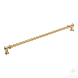 4640 0352 GB-GB Ручка скоба, матовая латунь 352 мм