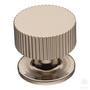 1975 0032 PN Ручка кнопка, глянцевый никель