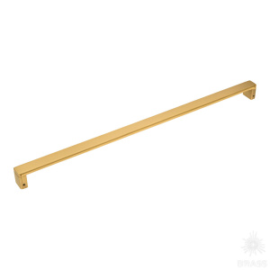 10222-007-4-80 Ручка скоба, латунь, сатинированное золото