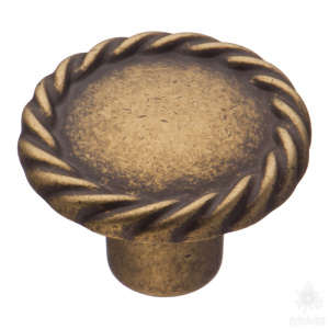 8581-831 Ручка кнопка, старая бронза