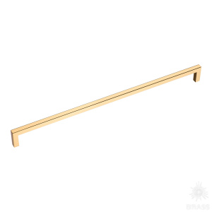 7938 0320 GL Ручка скоба, глянцевое золото 320 мм