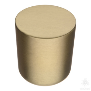 8161-020 Ручка кнопка, матовая латунь