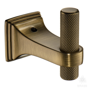 1014 001 ABM Крючок мебельный, состаренная латунь