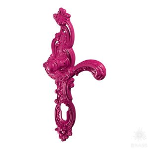 C12810.2D.PUR Ручка дверная, фиолетовый (комплект 2 шт)