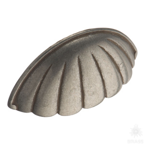 7476.0064.016 Ручка раковина, серебро 64 мм