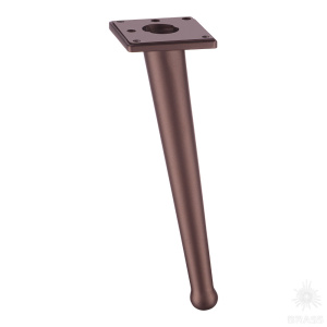 1180 0200 Nova Bakir Mat Опора мебельная BONE, коричневый 200 мм
