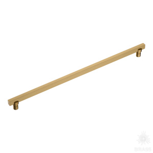 2557-011-320 Ручка скоба, сатинированная латунь 320 мм