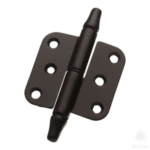 2721-14 Петля карточная правая, чёрный