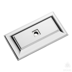 3041 0070 CR Подложка для мебельных ручек, глянцевый хром
