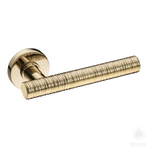 HA184VRO12 GL GRIP-V Ручка дверная, глянцевое золото