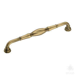 4477 0192 ABM Ручка скоба, состаренная латунь 192 мм 