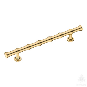 9244 0160 GL-GL Ручка скоба, глянцевое золото 160 мм