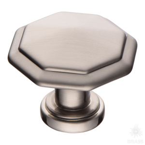 15.309.01.29 Ручка кнопка, сатинированный никель