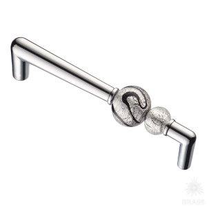 15.189.128 AT MG 07 Ручка скоба Atomo, глянцевый хром 128 мм