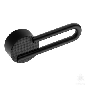 AT 100.32.09 ATIPICA Ручка скоба, чёрный 32 мм