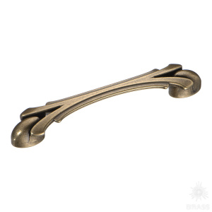 15.160.96.12 Ручка скоба современная классика, античная бронза 96 мм