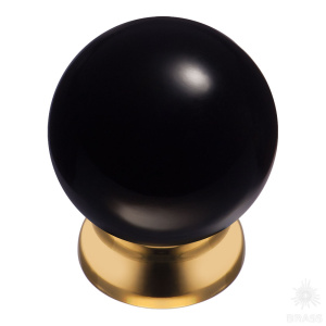 5102-133 Ручка кнопка, глянцевое золото