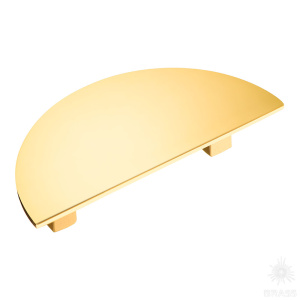 07604-003-R15 Ручка скоба, глянцевое золото 96 мм