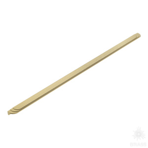 9358 0960 ELX5 Ручка накладная, брашированная латунь 480-480 мм