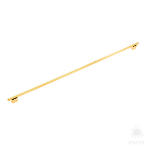 2552-003-832 Ручка рейлинг, глянцевое золото 832 мм