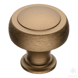 1915 0032 ELX8 Ручка кнопка, брашированная бронза