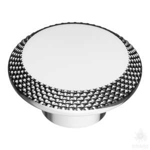 4102 002MP02 Ручка кнопка, глянцевый хром