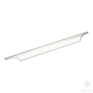 8256 0320 CR Ручка накладная, глянцевый хром 320 мм