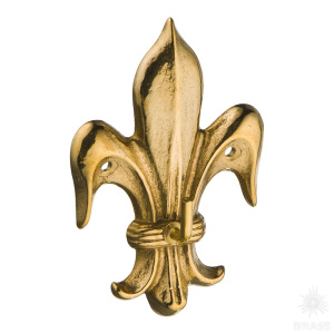 2.235 Крючок "Королевская лилия", латунь