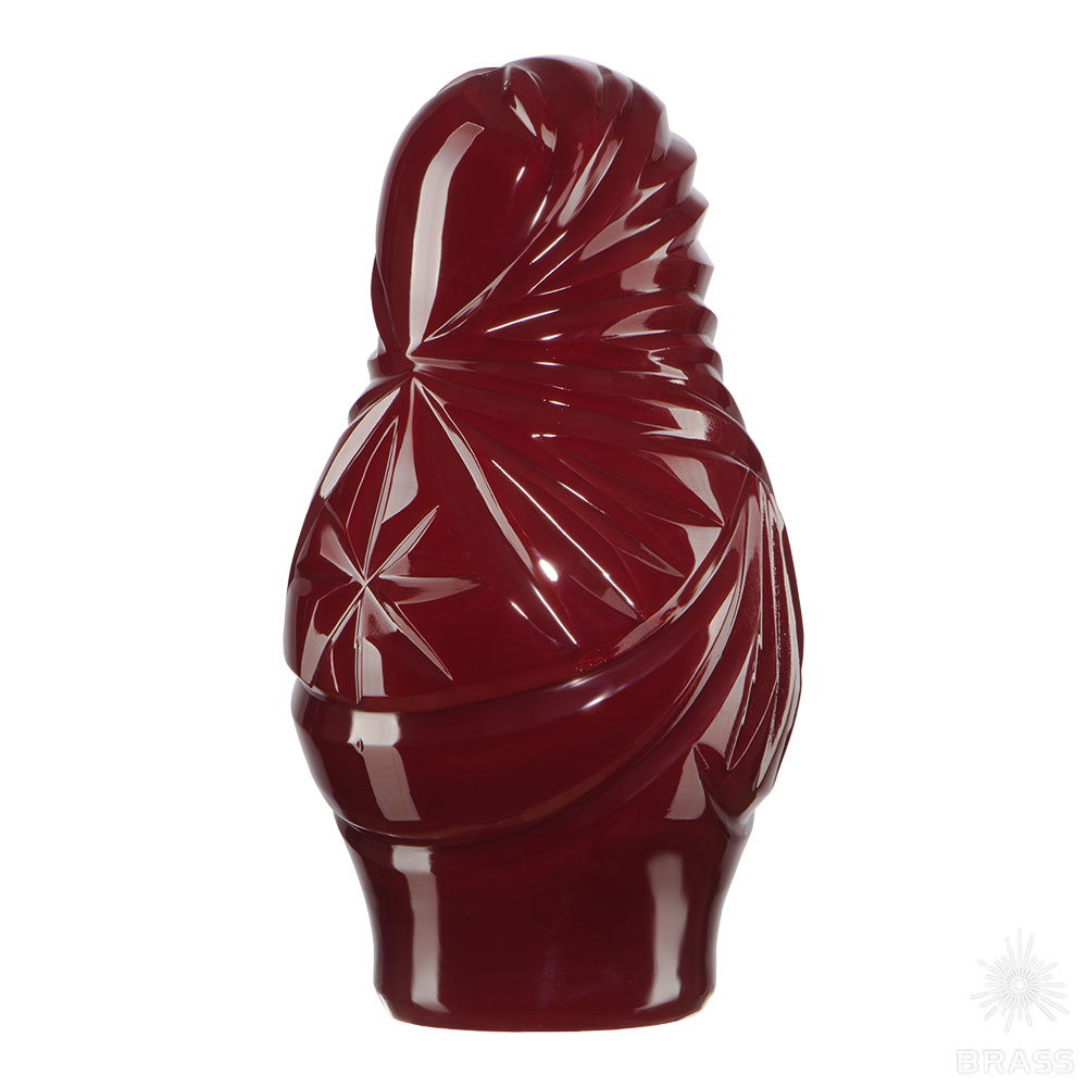 10466 Ручка "Матрёшка" Хрусталь, серия "Вдохновлённые Россией", Рубиновый